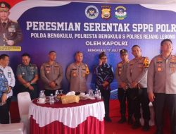 Kapolda Bengkulu Mengikuti Peresmian SPPG Polri Serentak Secara Virtual