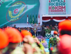 Kapolri Pimpin Apel Akbar Kokam Pemuda Muhammadiyah di Yogyakarta