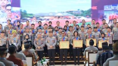 Kapolri Apresiasi 45 Atlet Berprestasi di Ajang WPFG