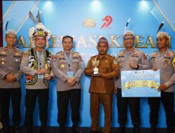 Kapolres Kutai Timur Raih Penghargaan Inovasi Ketahanan Pangan