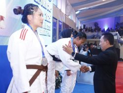 Dikalungkan Medali Juara, Atlet Judo: Terima Kasih Pak Kapolri