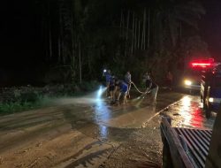 Telah Sebabkan Kecelakaan, Waspada Jalan Licin di Seluma Selatan!