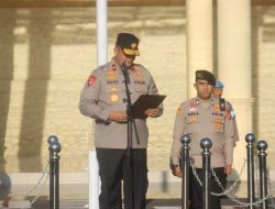 Wakapolda Bengkulu Pimpin Apel Pagi Gabungan di Mapolda