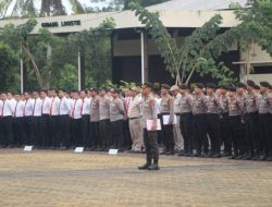 Kapolda Bengkulu Pimpin Apel Pagi, Tekankan Sinergi dan Profesionalisme