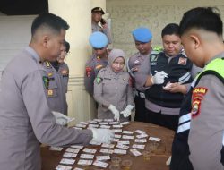 Polda Bengkulu Laksanakan Tes Urine Rutin bagi Anggota