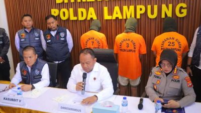 Sebarkan Konten Eksplisit di Facebook, Tiga Warga Lampung Ditangkap