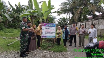 Sertifikasi Jalan Sentra Produksi Desa Sukaraja Rampung