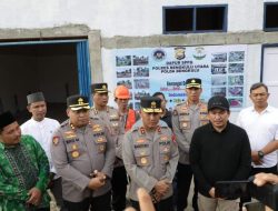 Kapolda Tinjau Pembangunan Dapur SPPG di Polres Bengkulu Utara