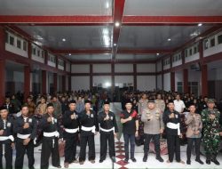 Kapolda Bengkulu Hadiri Pengesahan Warga Baru PSHT Bengkulu Utara