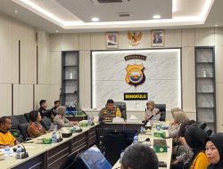 Wakapolda Bengkulu Pimpin Anev Terkait Aplikasi Astina