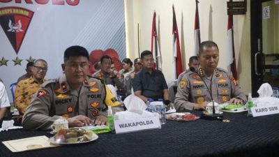 Wakapolda Ikuti Rapat Anev Ketahanan Pangan Bersama As SDM Kapolri Secara Daring