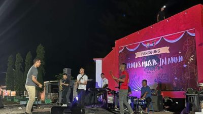 Satbrimobda Bengkulu Gelar Pentas Musik Teratai Band, Pererat Hubungan Humanis Polri Dengan Masyarakat