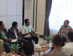 Kapoldaa Terima Silaturahmi Forum Perjuangan Pedangan Pasar Panorama