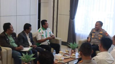 Kapoldaa Terima Silaturahmi Forum Perjuangan Pedangan Pasar Panorama