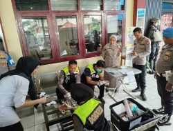 Biddokkes Polda Bengkulu Lakukan Pemeriksaan Deteksi Dini Narkoba