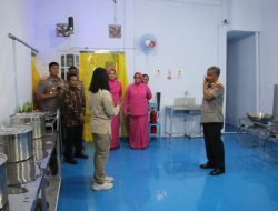 Kapolda Bengkulu Tinjau Dapur Makan Bergizi Gratis di Rejang Lebong