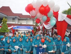 TP PKK Provinsi Bengkulu Gelar Pasar Murah, Donor Darah, dan Pemeriksaan Kesehatan Gratis