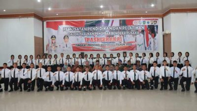 Wakapolda Hadiri Pembukaan Diklat Paskibraka Tingkat Provinsi Bengkulu Tahun 2025