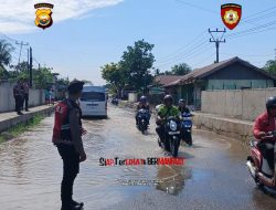 Ditsamapta Patroli SAR di Lokasi Banjir Tanjung Agung
