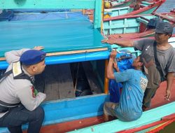 Ditpolairud Polda Bengkulu Patroli di Perairan Teluk Sepang