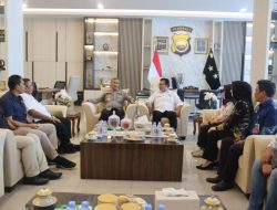 Kapolda Bengkulu Terima Silaturahmi Kanwil Kemenkumham Sumatera Selatan Wilayah Kerja Bengkulu