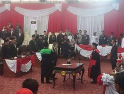 Teuku Zulkarnain Resmi Dilantik sebagai Wakil Ketua I DPRD Provinsi Bengkulu
