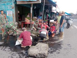 Lurah Jalan Baru Pimpin Gotong Royong Massal Mewujudkan Lingkungan Sehat