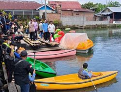 Danau Bermanei Menggeliat, Lomba Rakit dan Kano Semarakkan HUT RI ke-80