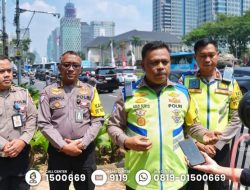 Kakorlantas Pastikan Lalu Lintas Lancar hingga Pesta Rakyat