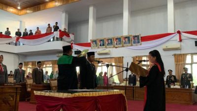 Setahun Kosong, Ketua DPRD Seluma Akhirnya Dilantik