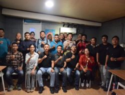 Satgas Ops Damai Cartenz Jalin Silaturahmi dengan Wartawan