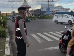 Polda Bengkulu Terjunkan 170 Personel Program Commander Wish untuk Tertibkan Pagi Hari