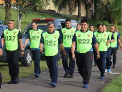 Kapolda Bengkulu Laksanakan Kesamptaan Jasmani Berkala