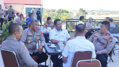 Coffee Morning, Kapolda Bahas Situasi Kamtibmas Bersama Tim Itwasum Polri