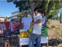 Warga Serbu Gerakan Pangan Murah Polda Bengkulu dan Bulog
