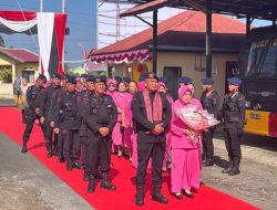 Dansat Brimob Polda Bengkulu Kunjungan Kerja ke Batalyon A Pelopor