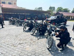Detasemen Gegana Satbrimob Polda Bengkulu Laksanakan Pemberian Materi Anti Anarkis