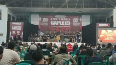 Turnamen Gaple Terbesar di Bengkulu, Bupati Fikri Apresiasi Panitia Kejari dan PWI