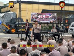 100 Bintara Remaja Ditsamapta Polda Bengkulu Latihan Peningkatan Kemampuan Turjawali