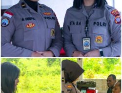 Dari Pantai Timur Papua, Dua Srikandi Polri Bawa Harapan