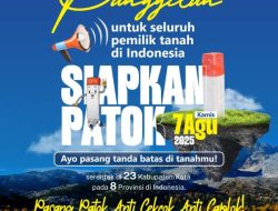 GEMAPATAS Dicanangkan Serentak di 23 Kabupaten/Kota, Dipimpin Langsung oleh Menteri Nusron