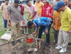 Wabup Mukomuko Letakkan Batu Pertama Pembangunan Balai Pertemuan Nelayan PIM