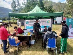 Dukung Festival Budaya Lembah Baliem, Tim Kesehatan Satgas Damai Cartenz Gelar Layanan Medis bagi Pengunjung