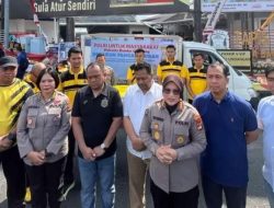 Polda Lampung dan Bulog Jual 2,2 Ton Beras Murah di CFD Bandar Lampung
