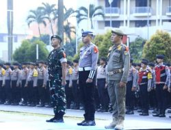 Kakorlantas Pimpin Apel Gelar Pasukan Operasi Merdeka Jaya Jelang Peringatan HUT ke-80 RI