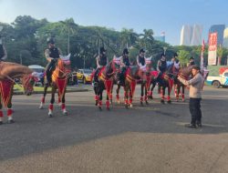 Pasukan Berkuda Turangga Amankan HUT RI ke-80
