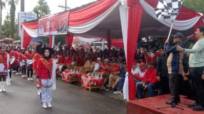 Ribuan Warga Padati Karnaval Pembangunan di Bengkulu Utara