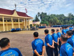 Olahraga Jadi Prioritas, Karo SDM Tekankan Pentingnya Kebugaran Personel Polda Bengkulu