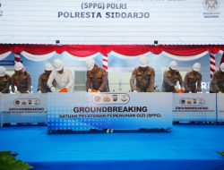 Kapolri Hadiri Groundbreaking di Sidoarjo, Polri Sudah Miliki 458 SPPG