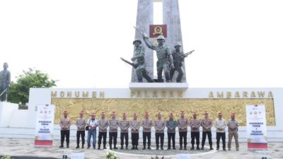 Alumni Akpol 90, Peduli Lingkungan Dengan Tanam Puluhan Pohon di Monumen Palagan Ambarawa